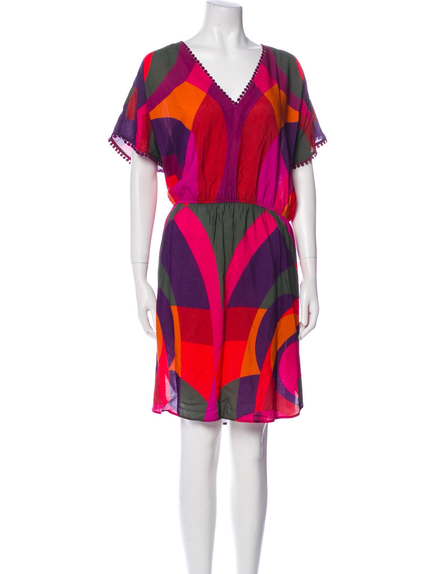 Farm Rio Printed Knee-Length Dress