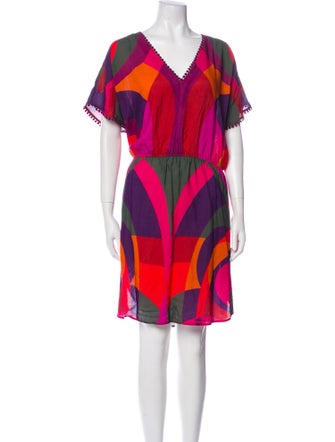 Farm Rio Printed Knee-Length Dress