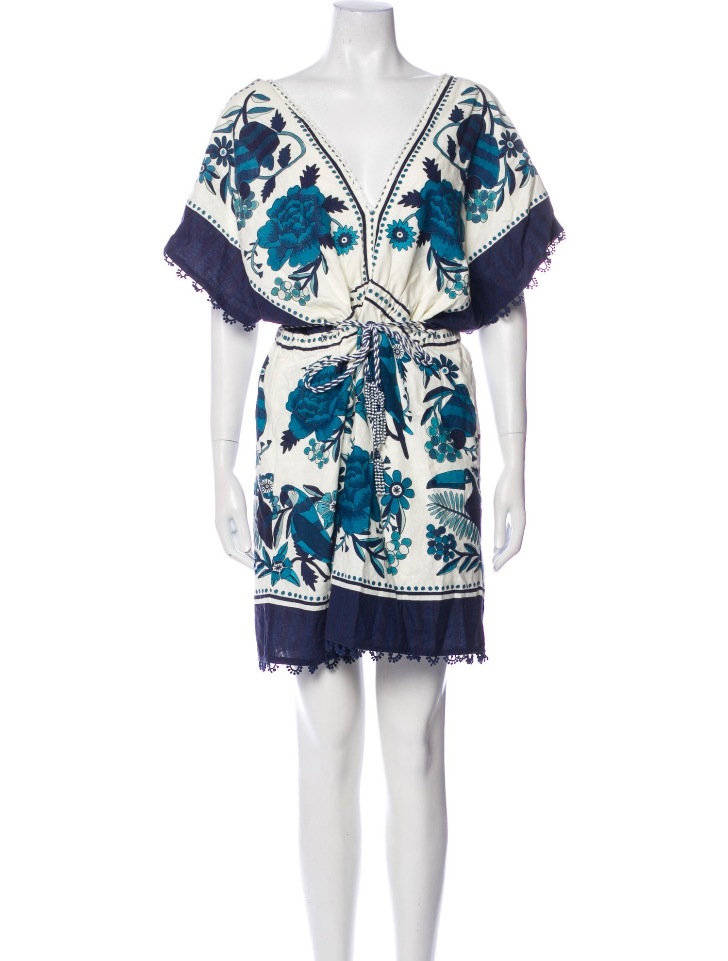 Farm Rio Linen Mini Dress