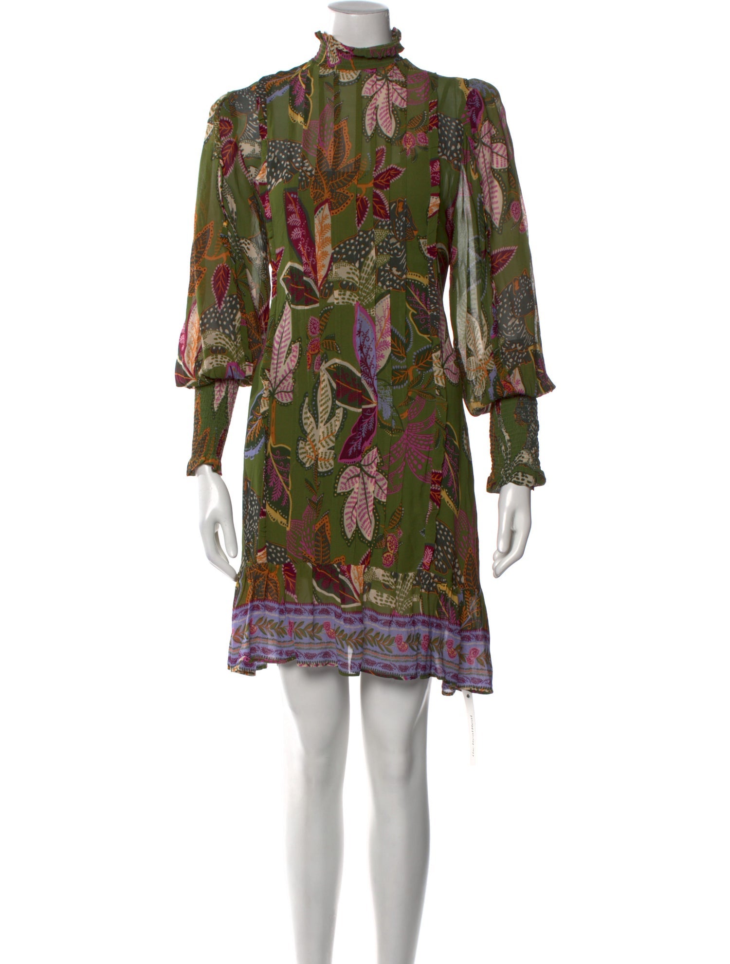 Farm Rio Printed Mini Dress