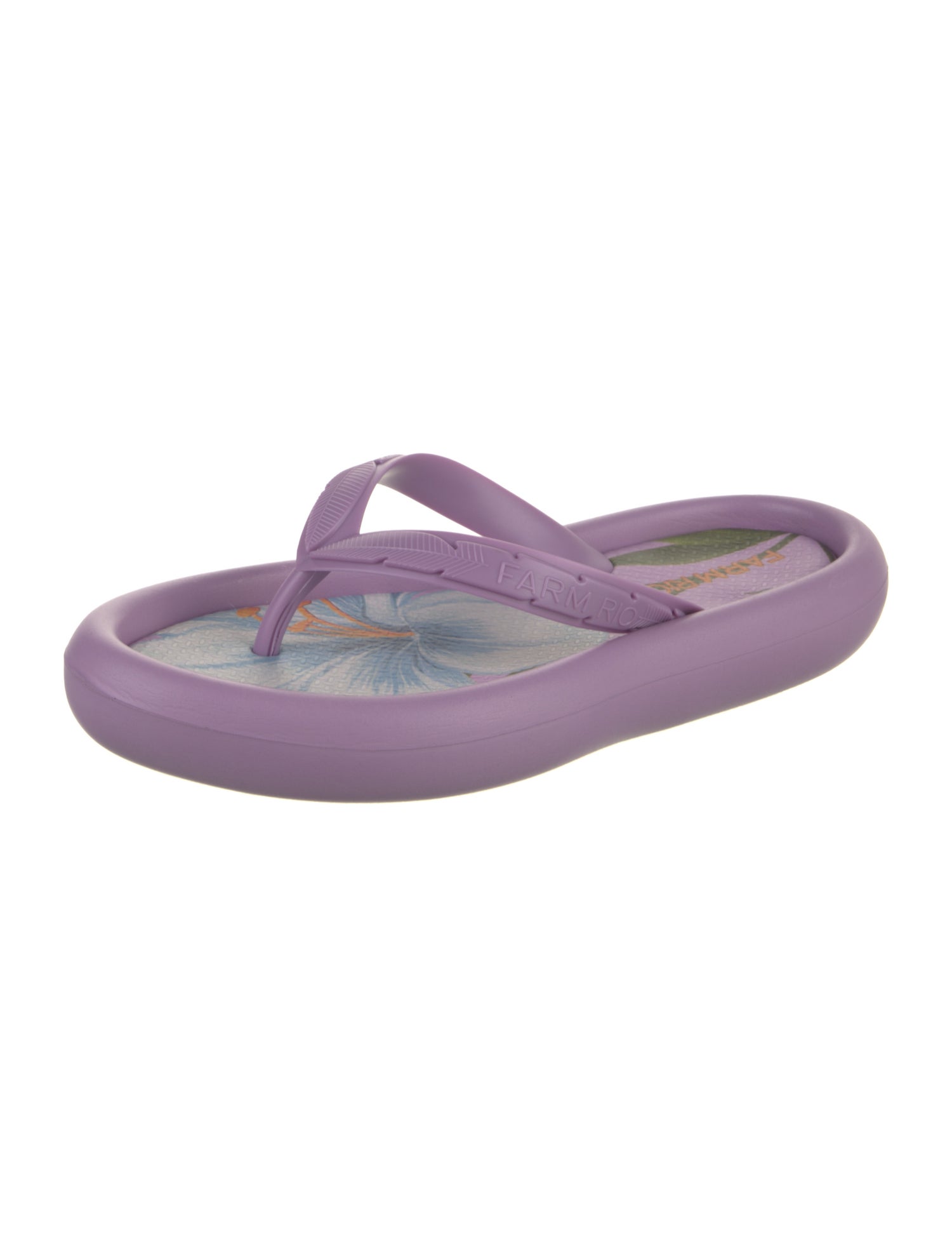Farm Rio Rubber Flip Flops w/ Tags
