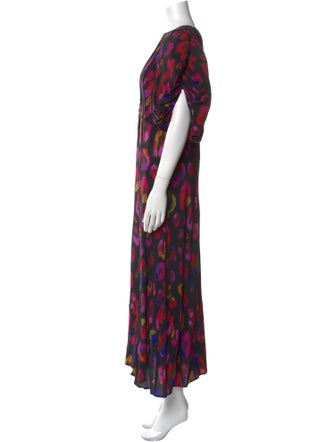Farm Rio Printed Long Dress
