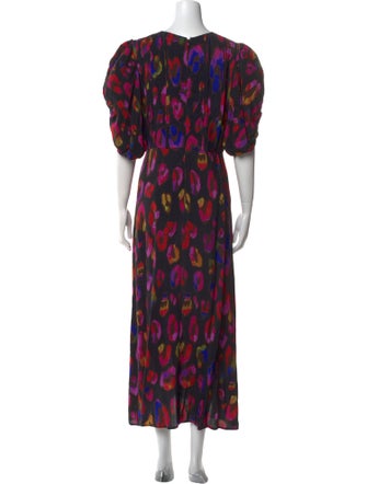 Farm Rio Printed Long Dress