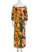 Farm Rio Floral Print Long Dress
