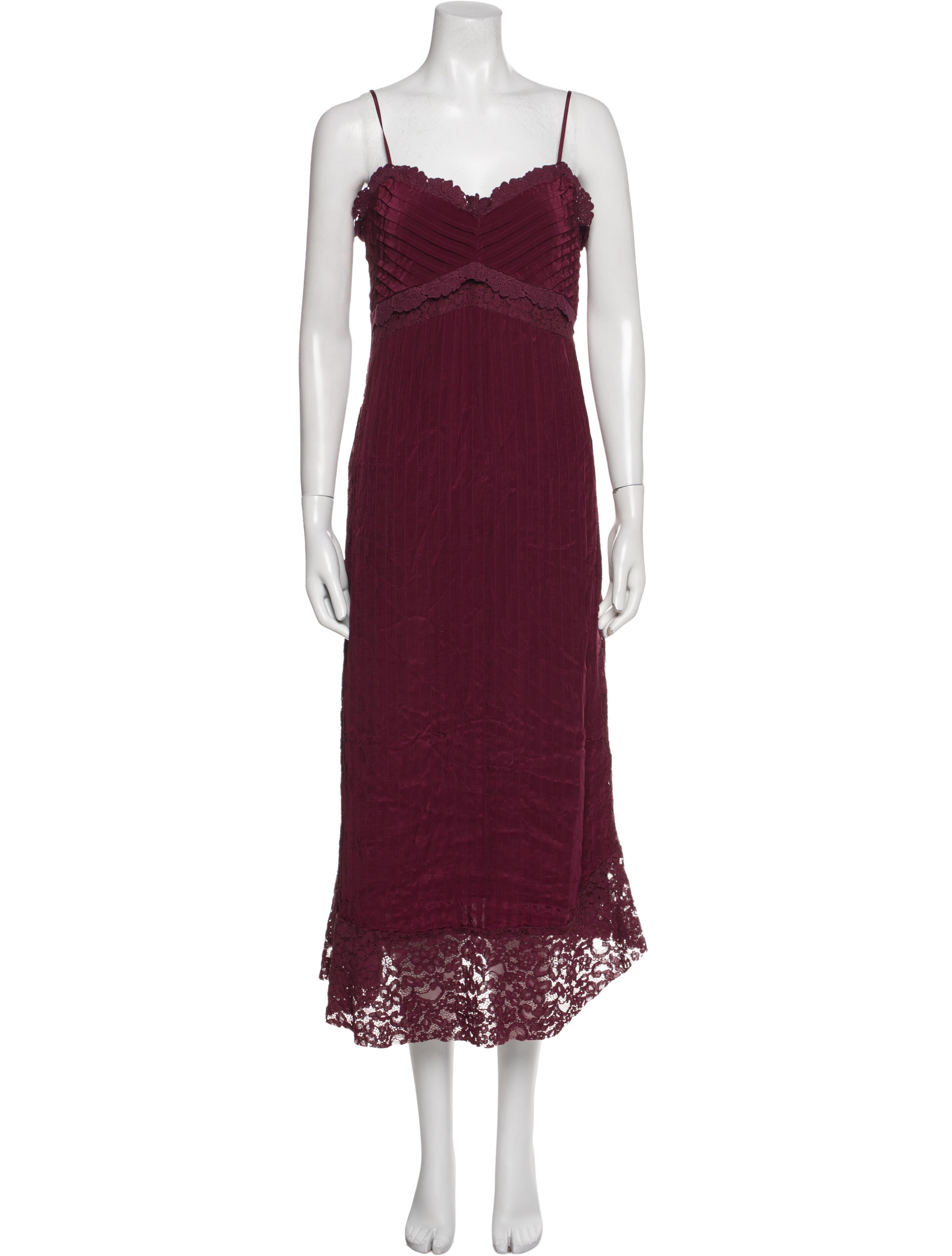 Farm Rio Square Neckline Midi Length Dress