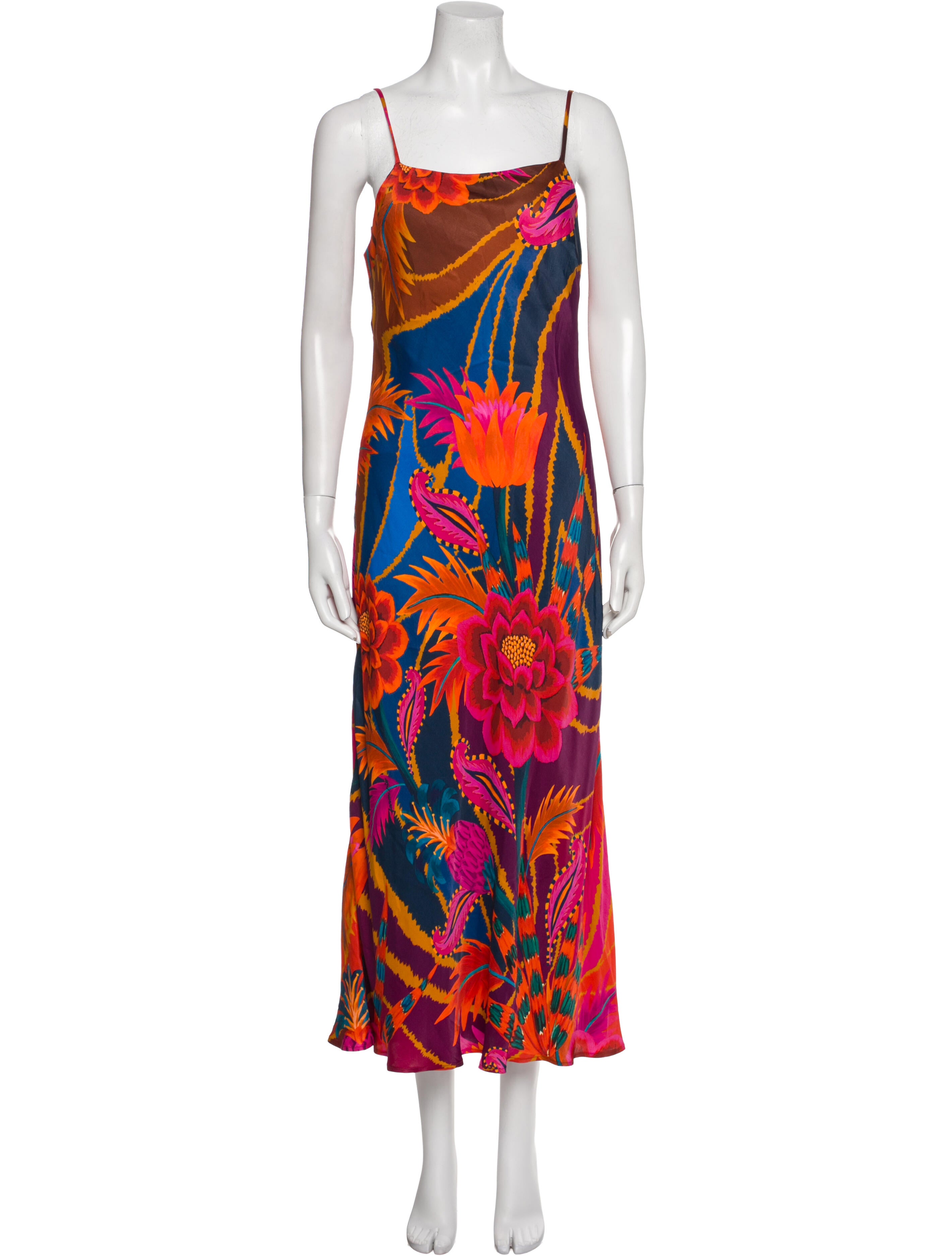 Farm Rio Printed Long Dress