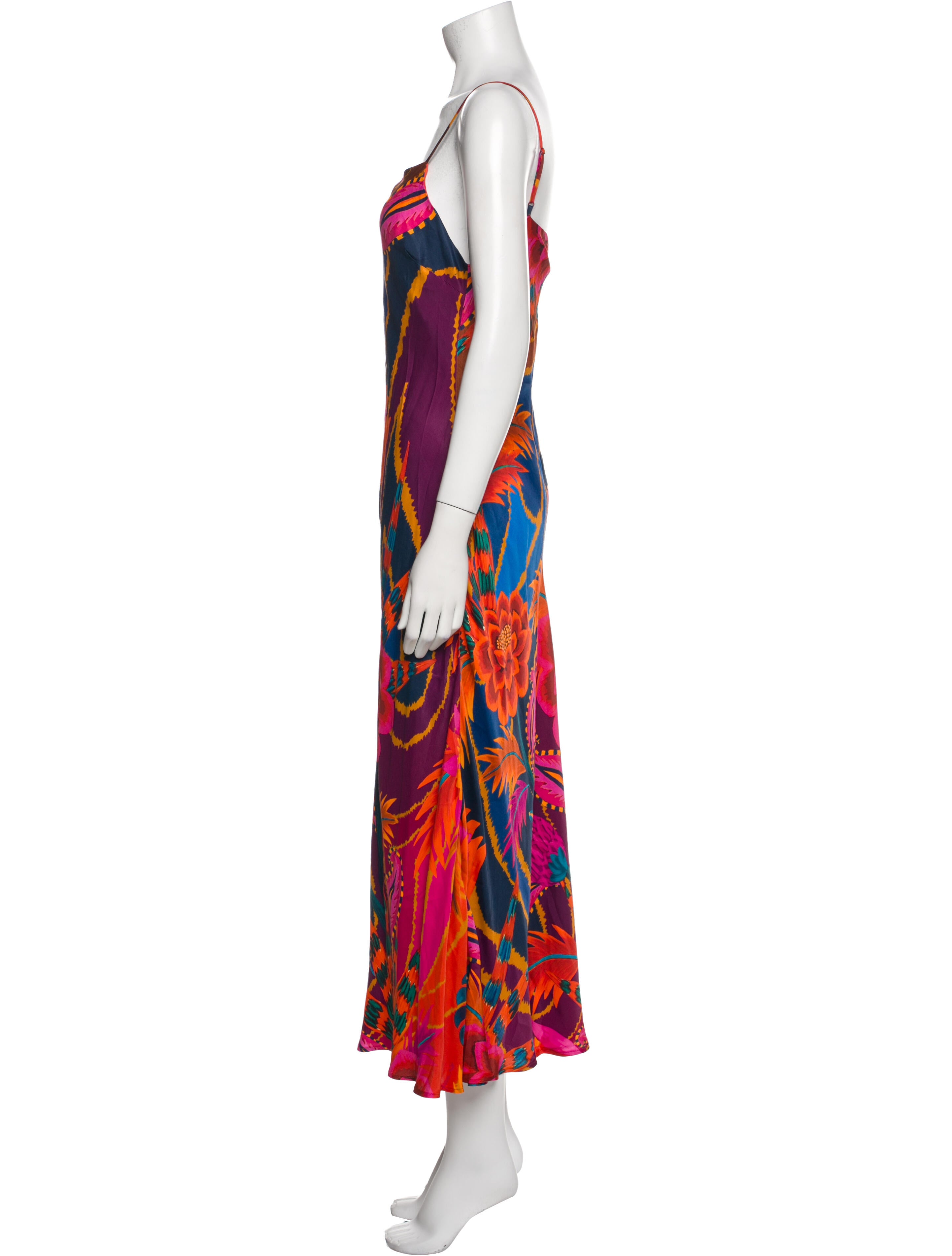 Farm Rio Printed Long Dress