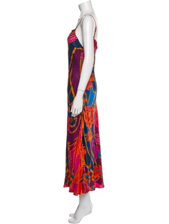 Farm Rio Printed Long Dress