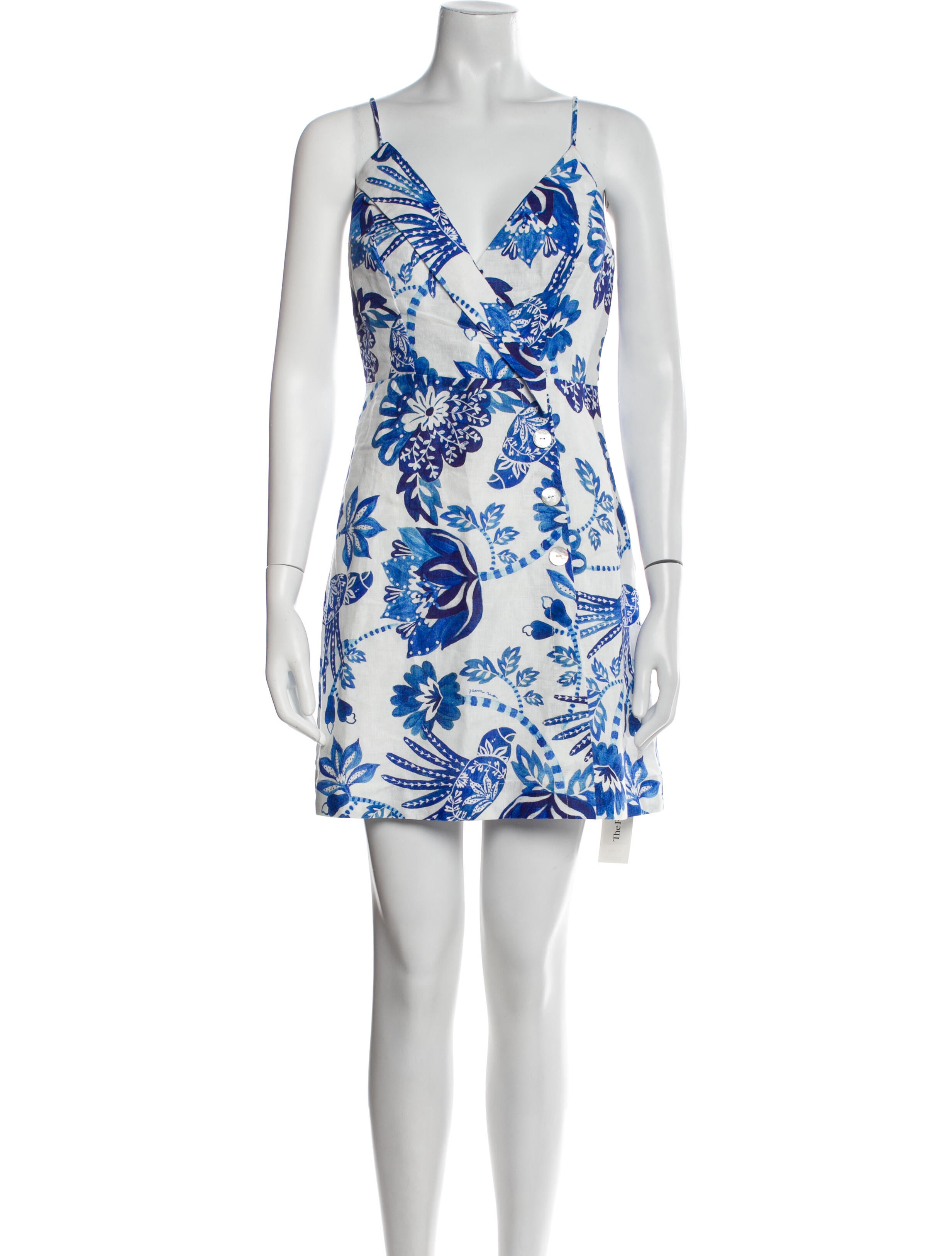 Farm Rio Linen Mini Dress