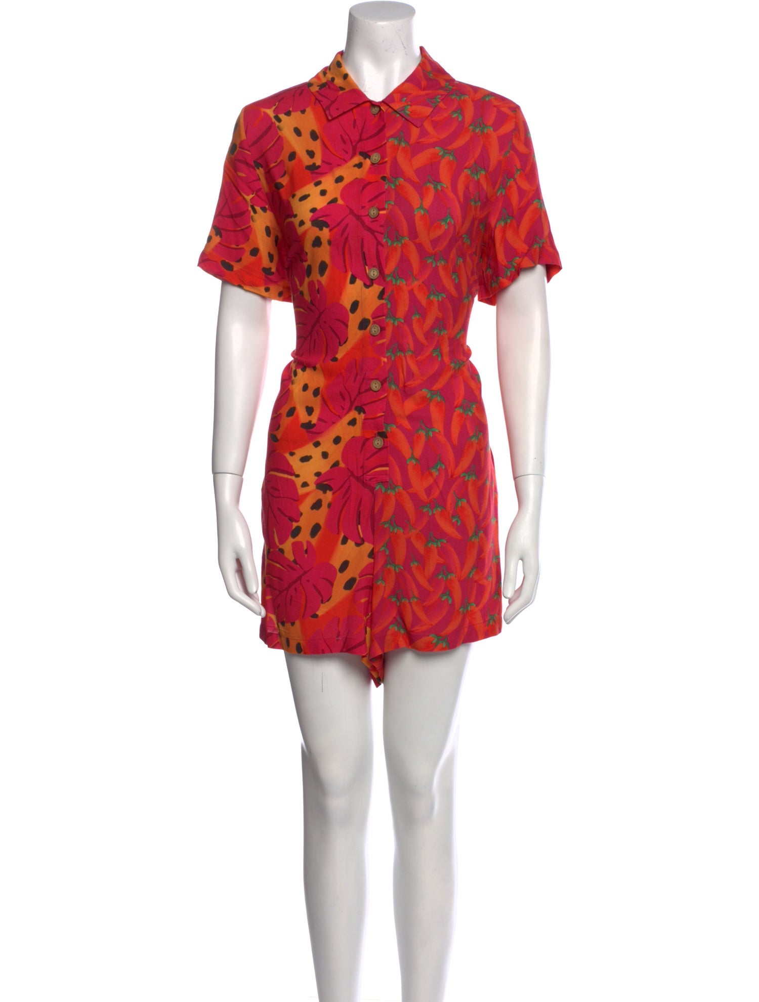 Farm Rio Printed Romper