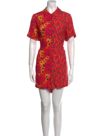 Farm Rio Printed Romper