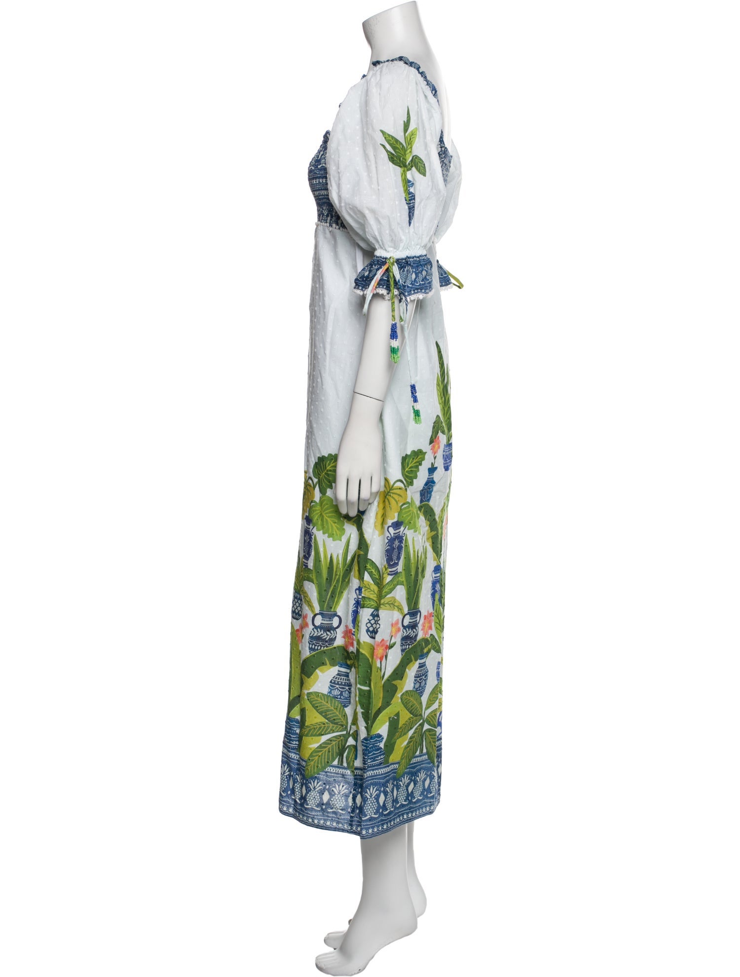 Farm Rio Printed Midi Length Dress