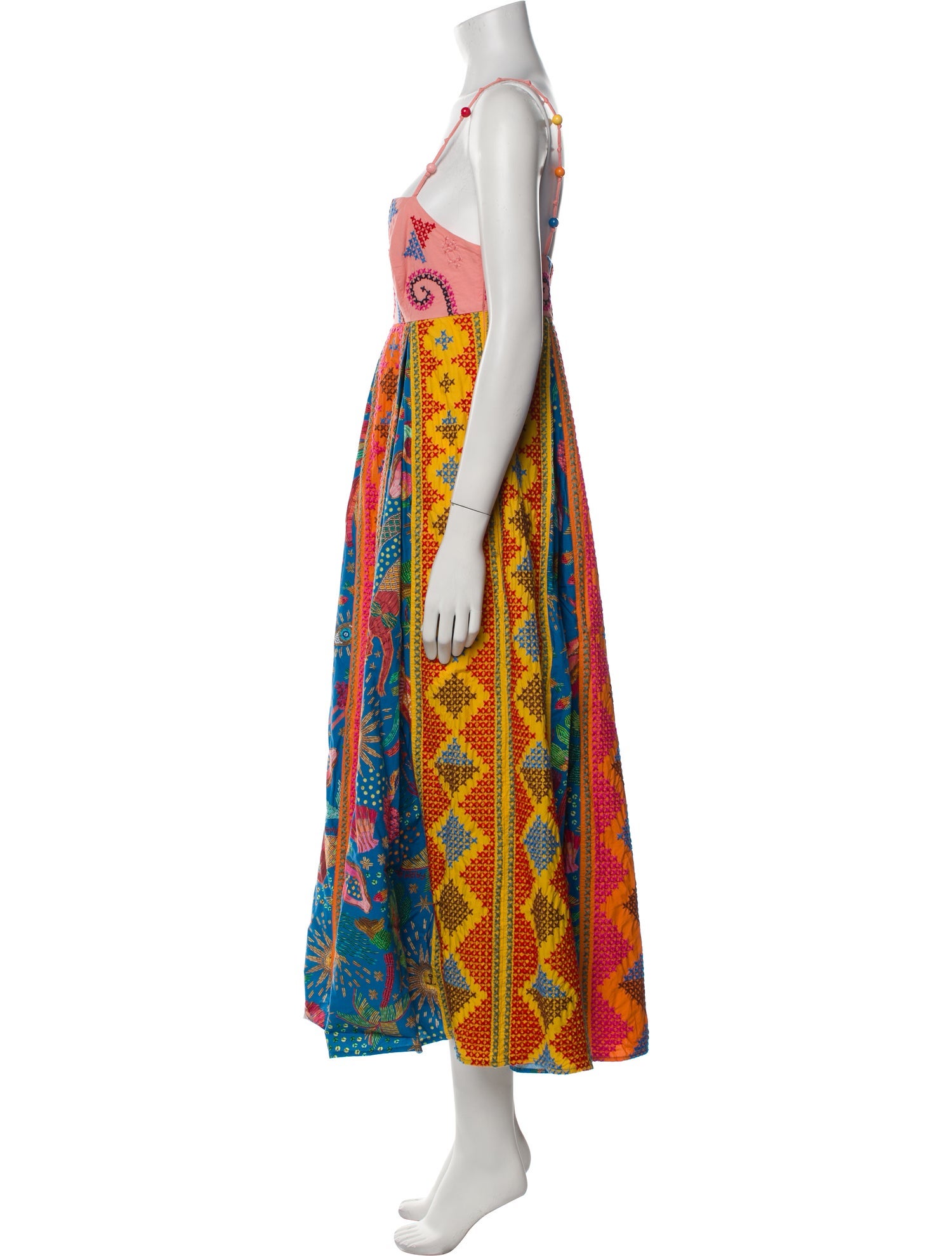 Farm Rio Printed Long Dress