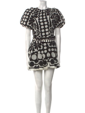 Farm Rio Printed Mini Dress