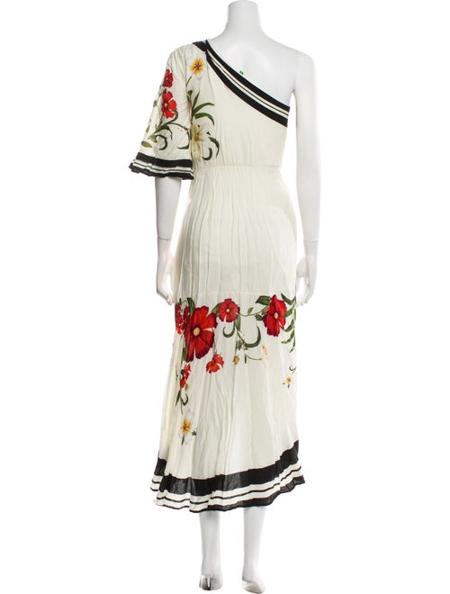 Farm Rio Floral Print Long Dress