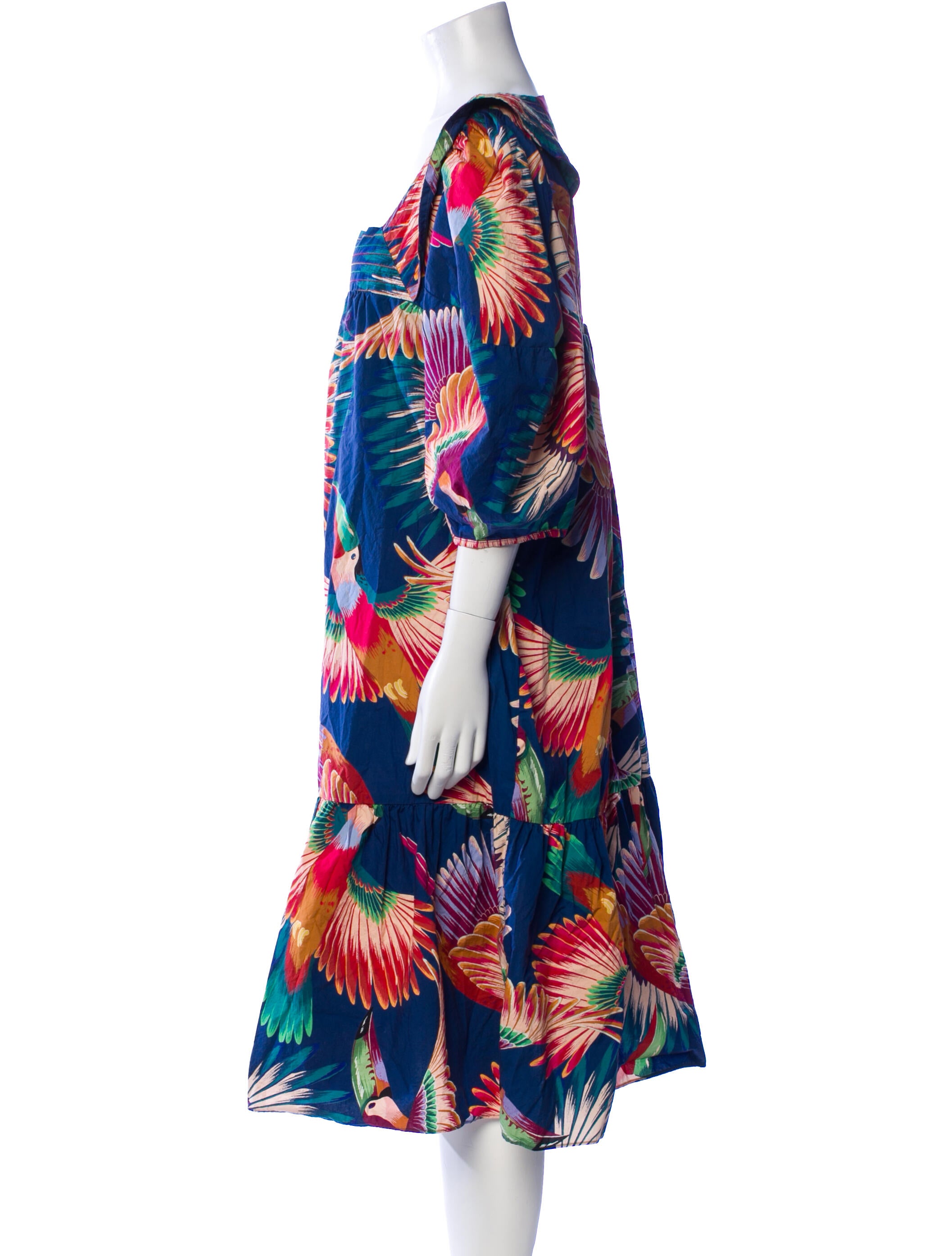 Farm Rio Printed Midi Length Dress