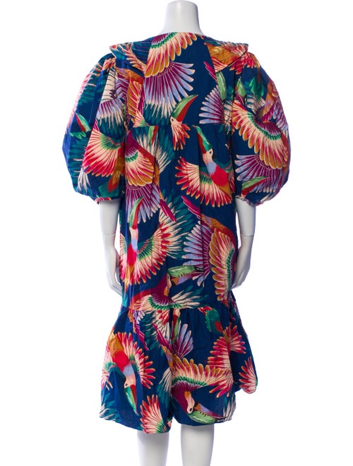 Farm Rio Printed Midi Length Dress