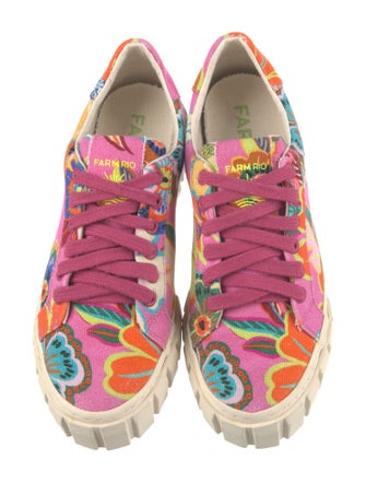 Farm Rio Canvas Floral Print Sneakers