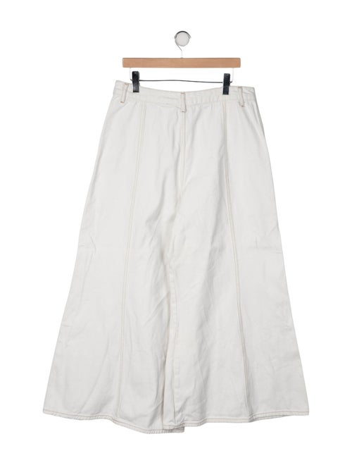 Farm Rio High-Rise Wide Leg Jeans