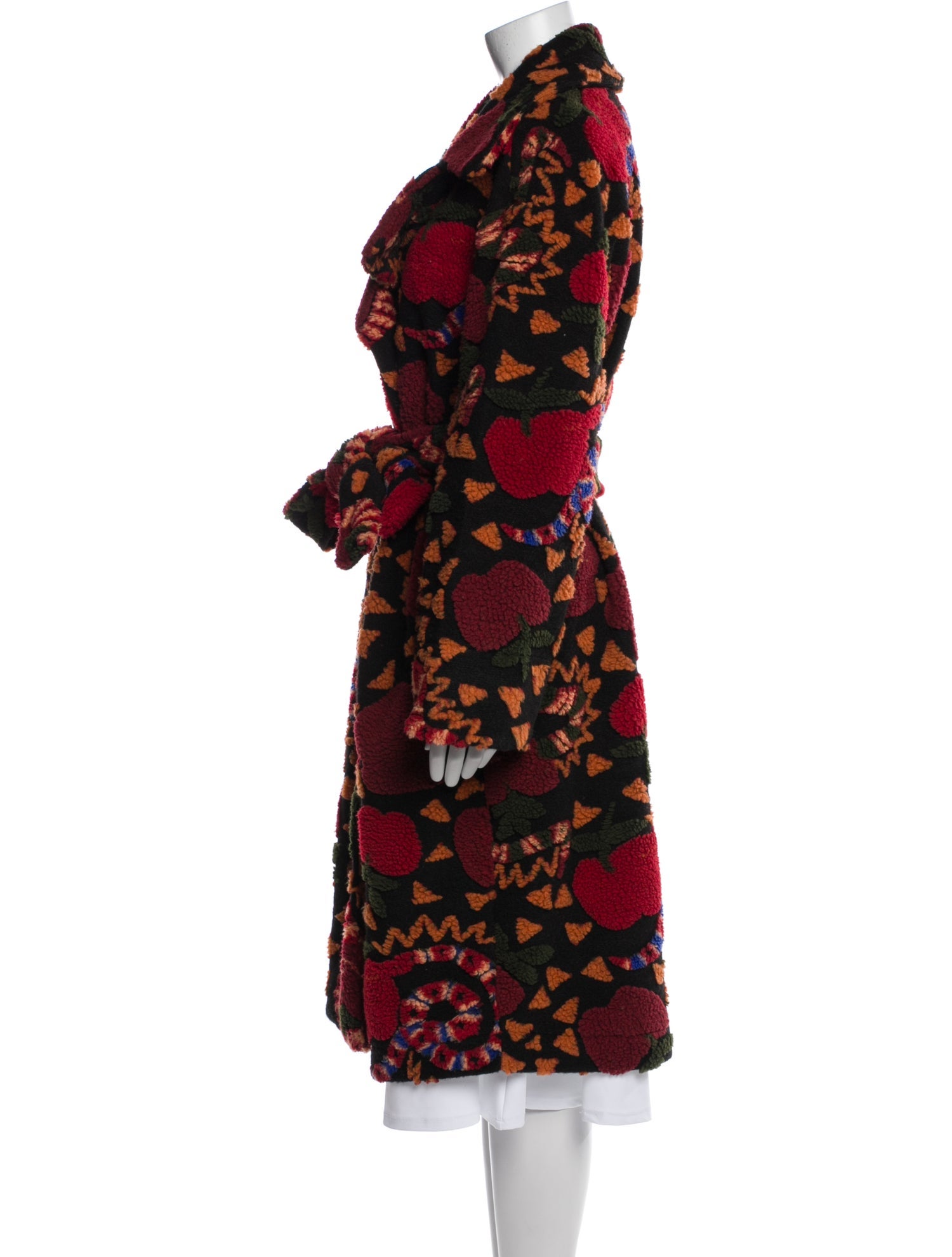 Farm Rio Printed Trench Coat