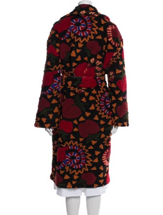 Farm Rio Printed Trench Coat