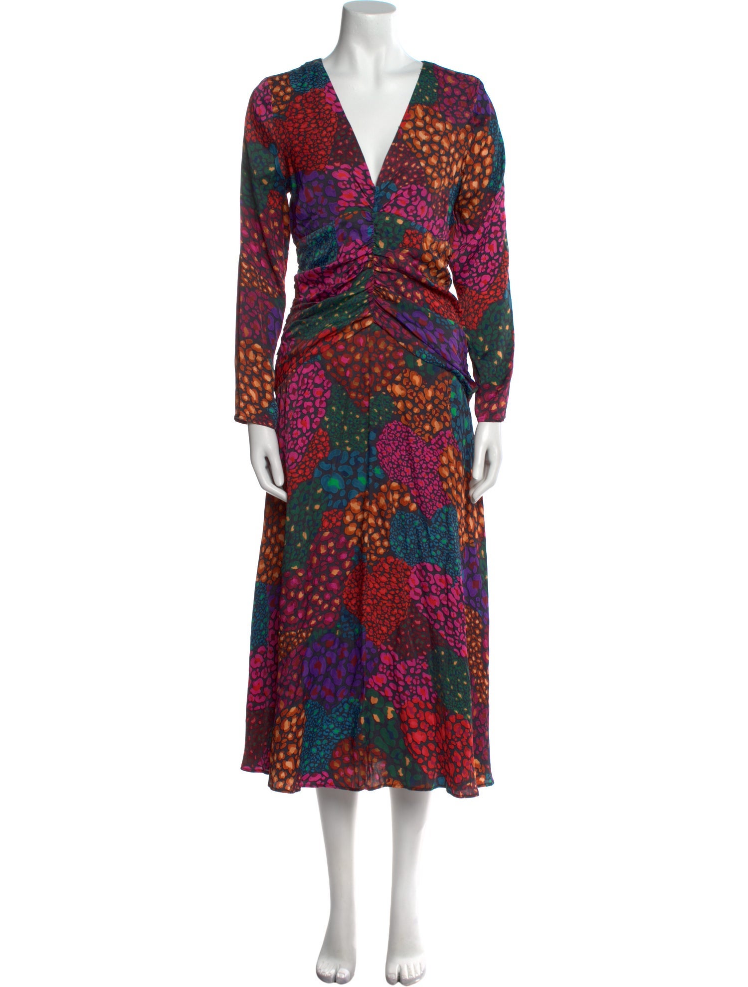 Farm Rio Printed Long Dress w/ Tags