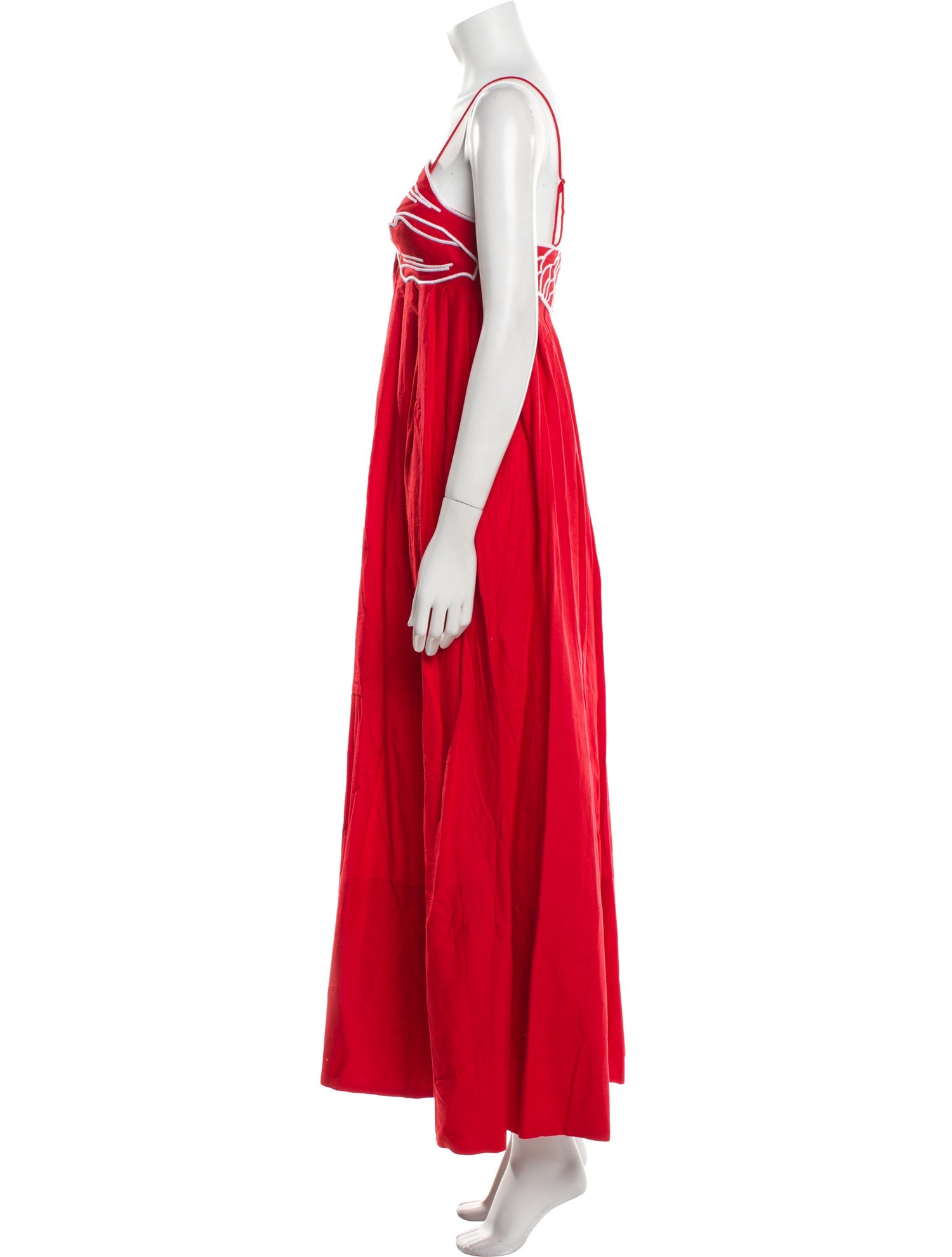 Farm Rio Square Neckline Long Dress w/ Tags