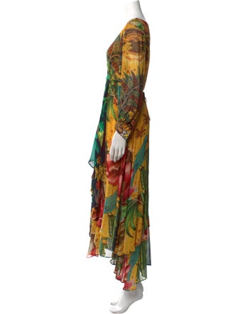 Farm Rio Printed Long Dress
