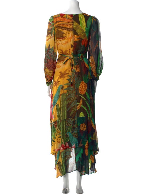 Farm Rio Printed Long Dress