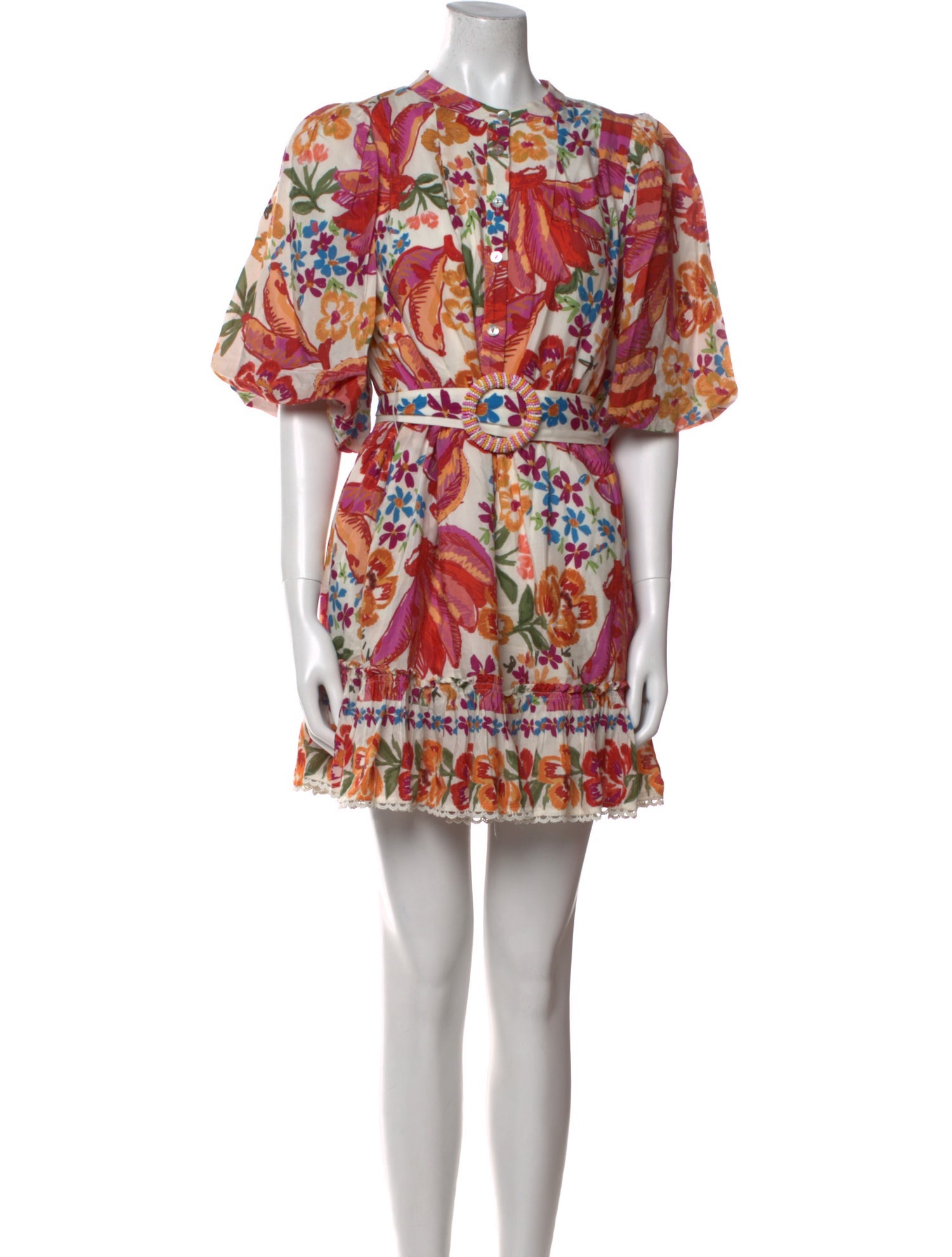 Farm Rio Printed Mini Dress