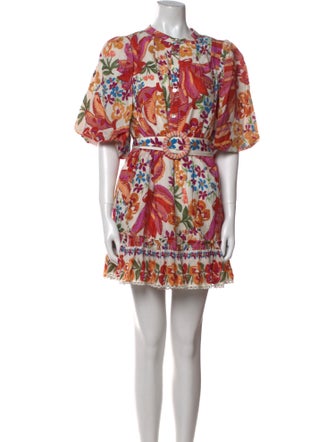 Farm Rio Printed Mini Dress