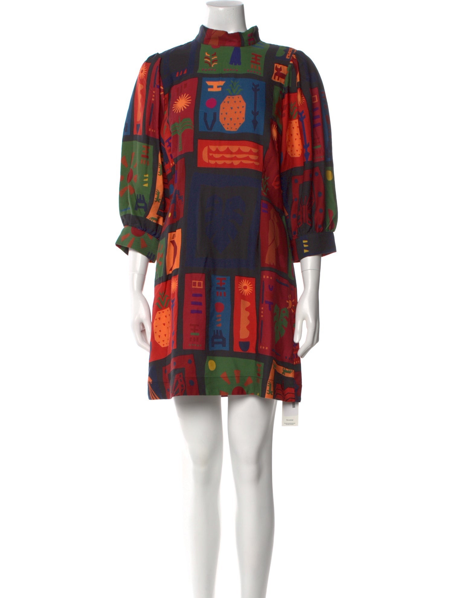 Farm Rio Printed Mini Dress