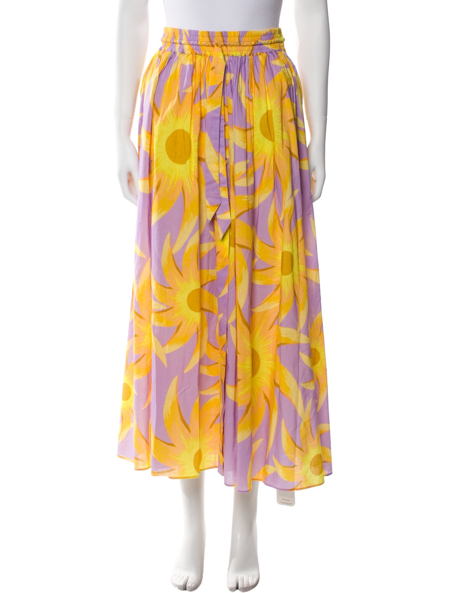 Farm Rio Printed Midi Length Skirt