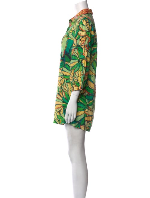 Farm Rio Linen Printed Romper