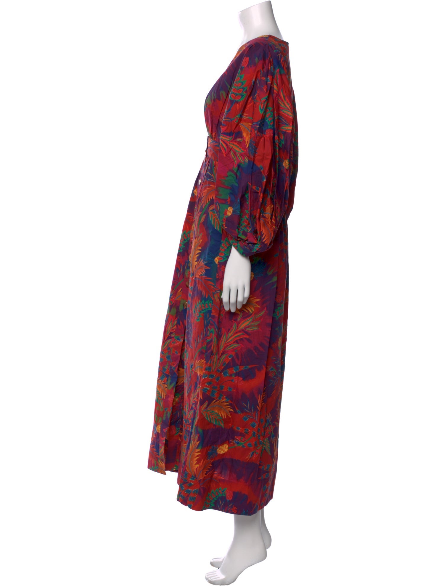 Farm Rio Printed Long Dress