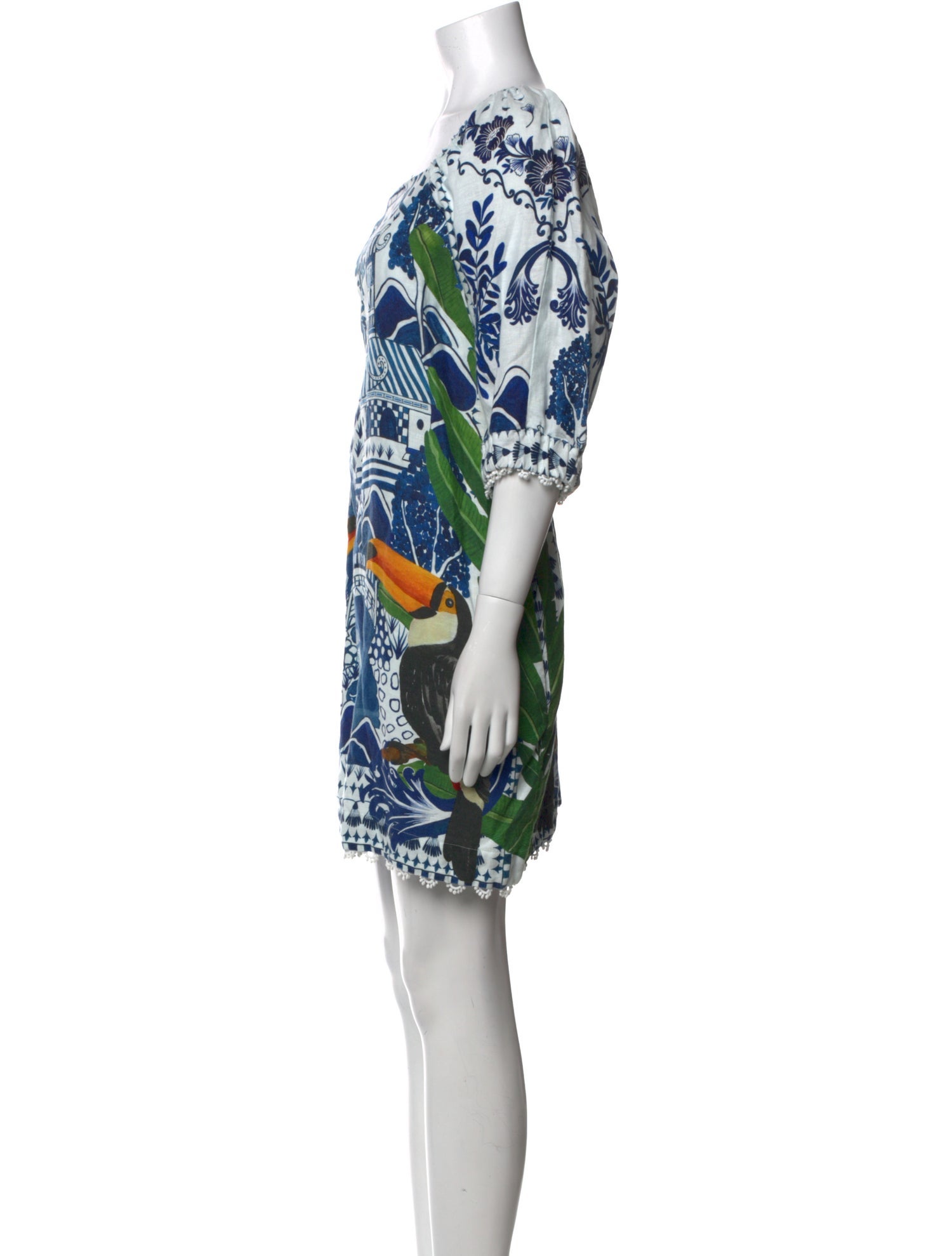 Farm Rio Linen Long Dress