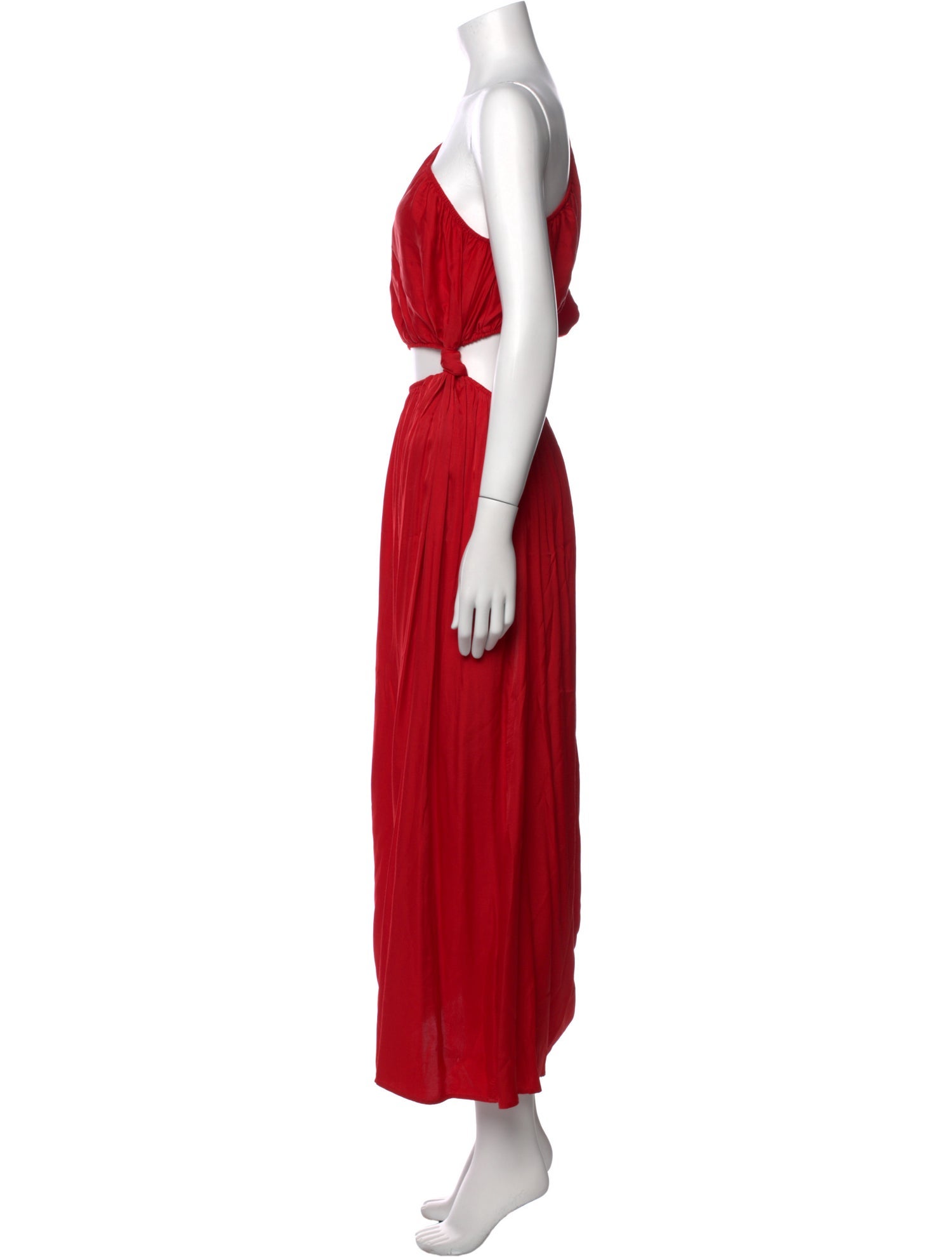 Farm Rio One-Shoulder Long Dress