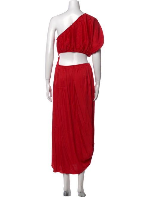 Farm Rio One-Shoulder Long Dress