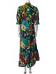 Farm Rio Printed Long Dress