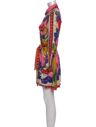 Farm Rio Printed Mini Dress