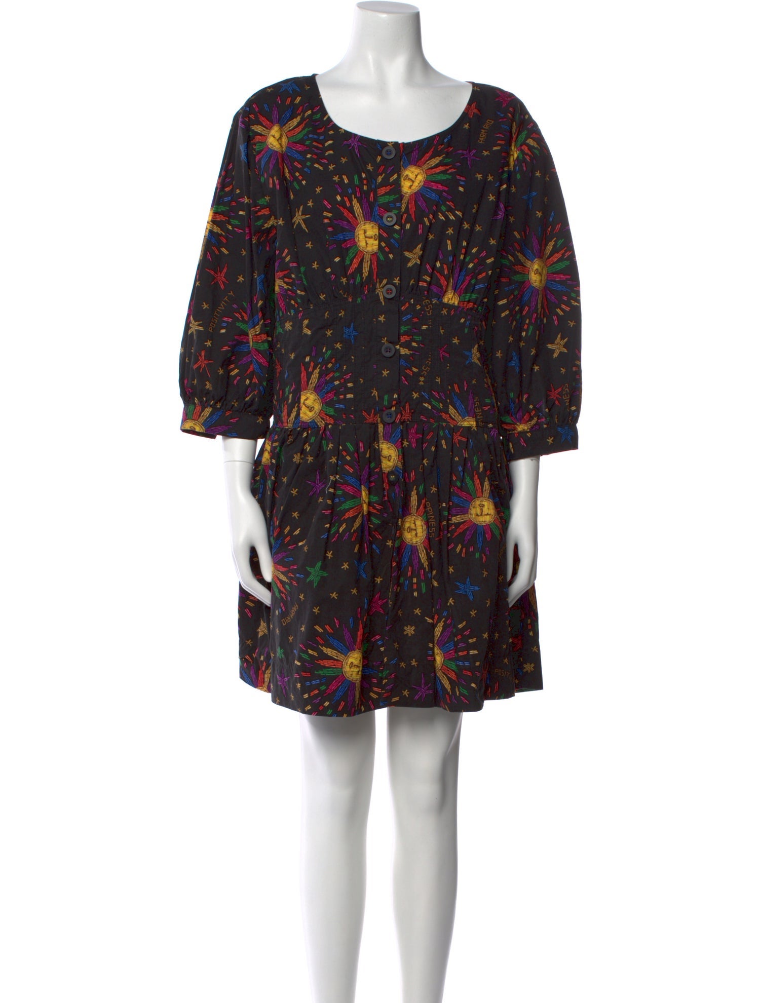 Farm Rio Printed Mini Dress