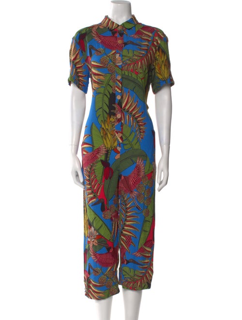 Farm Rio Printed Jumpsuit