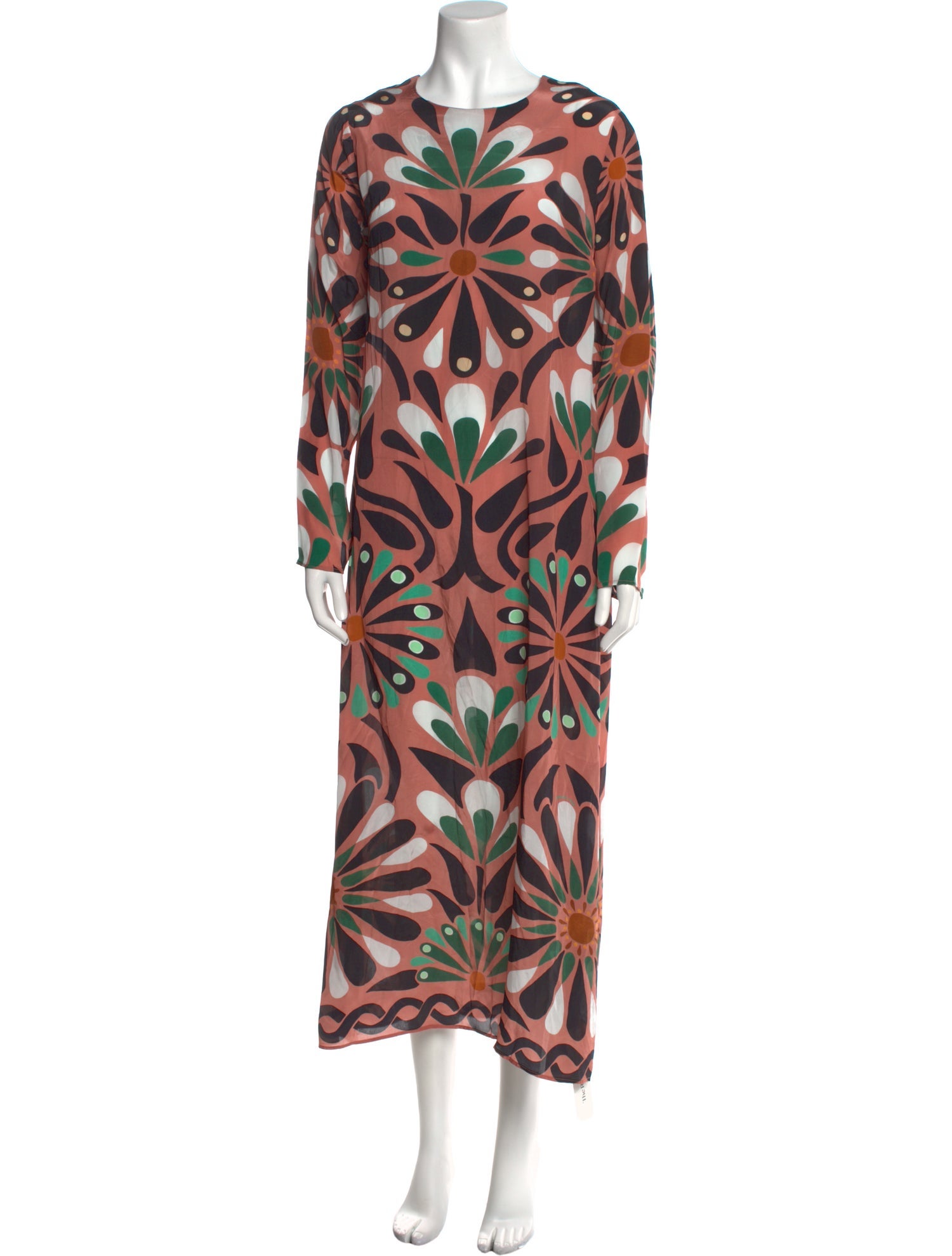 Farm Rio Printed Long Dress w/ Tags