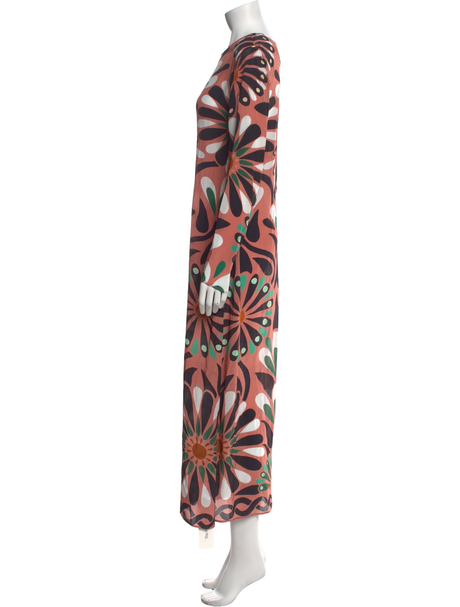 Farm Rio Printed Long Dress w/ Tags