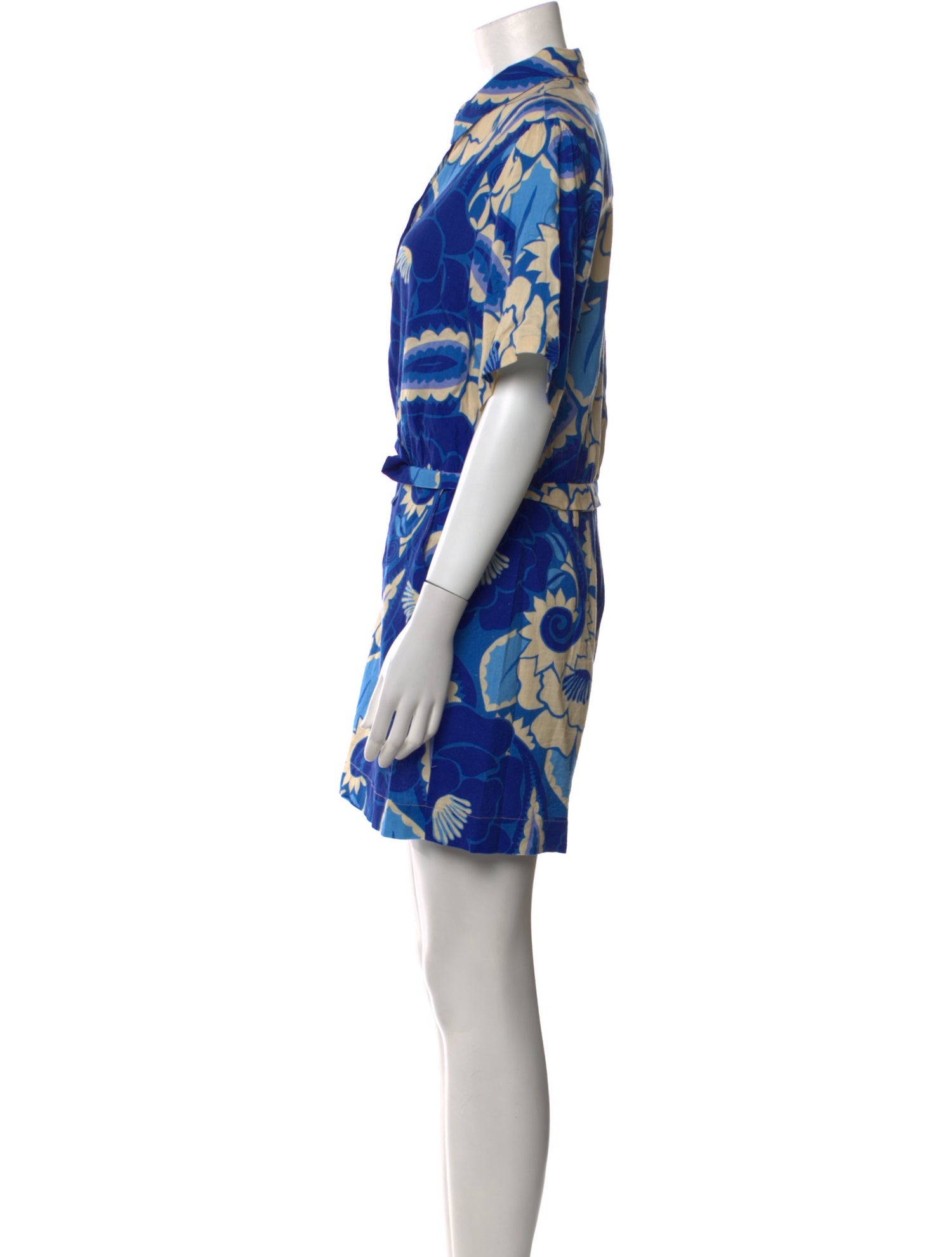 Farm Rio Floral Print Romper