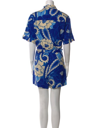 Farm Rio Floral Print Romper