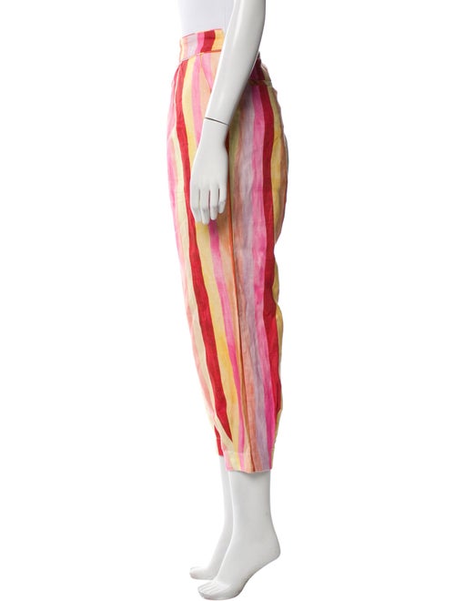 Farm Rio Linen Straight Leg Pants