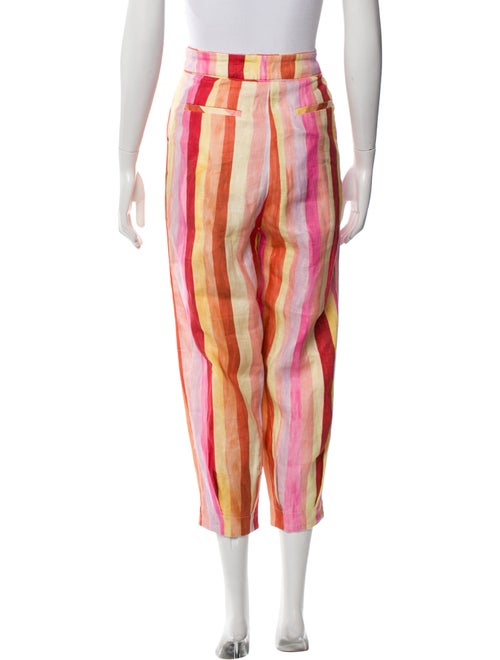 Farm Rio Linen Straight Leg Pants