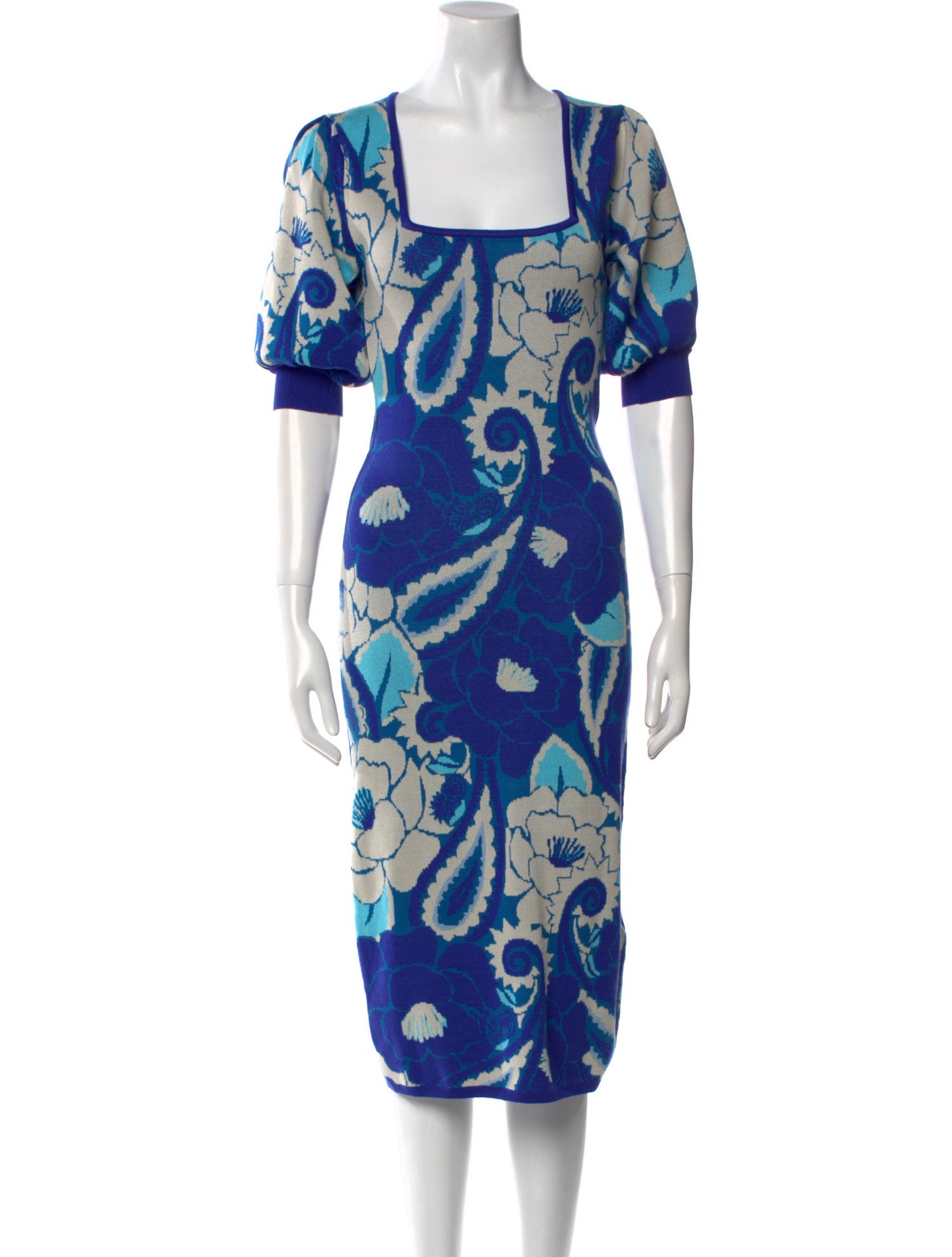 Farm Rio Paisley Print Midi Length Dress w/ Tags