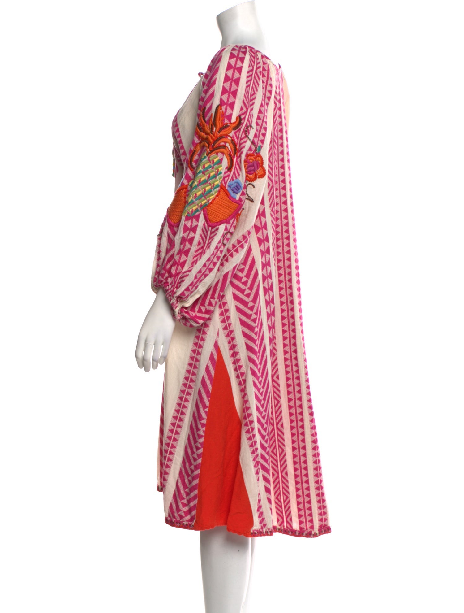 Farm Rio Printed Midi Length Dress